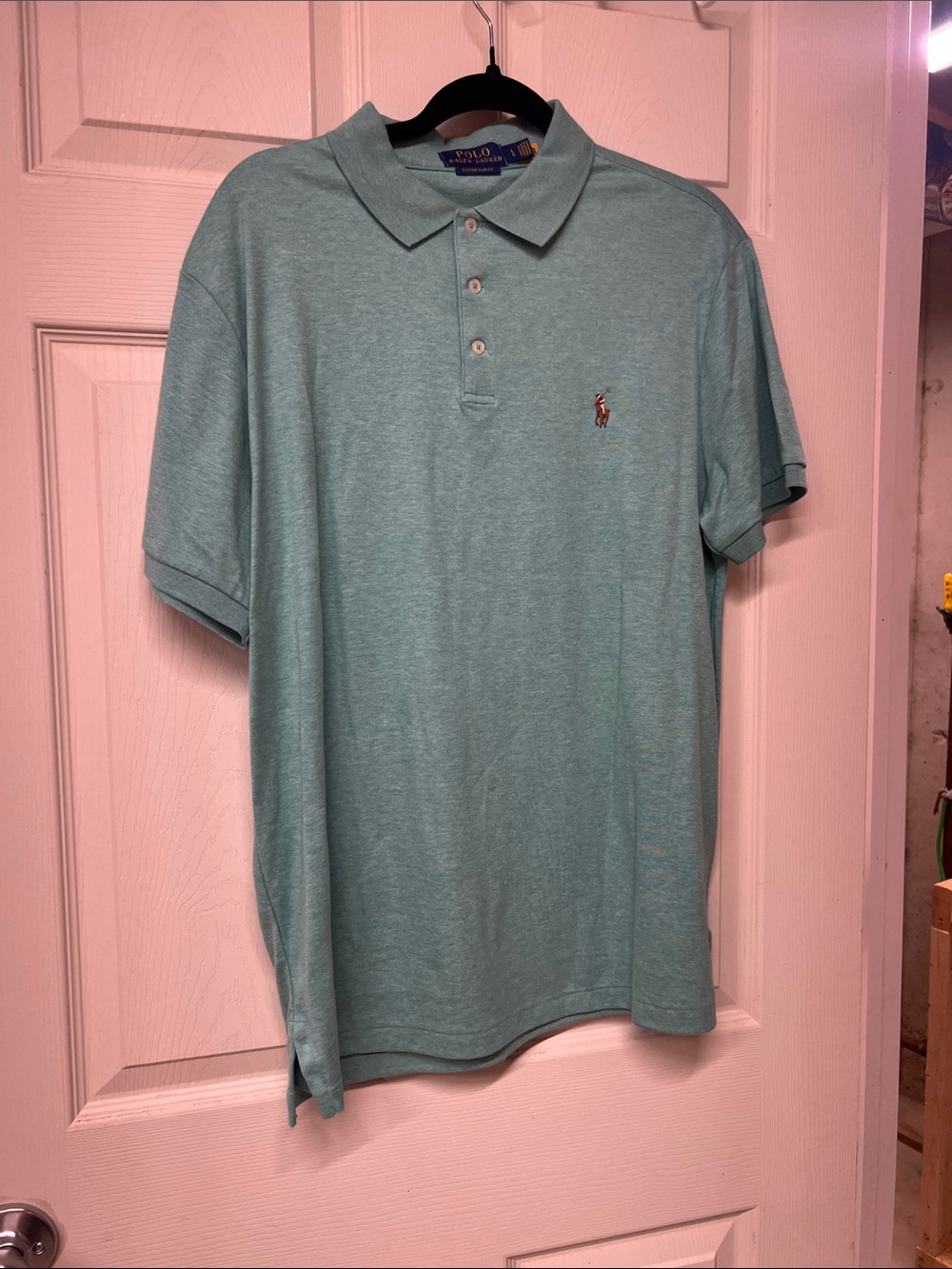 Polo by Ralph Lauren Light Teal Short-Sleeve Polo Shirt